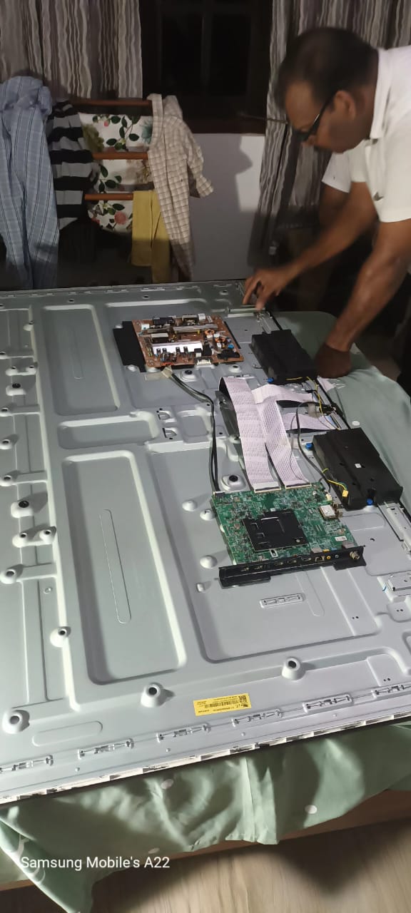 Kairos TV panel inspection